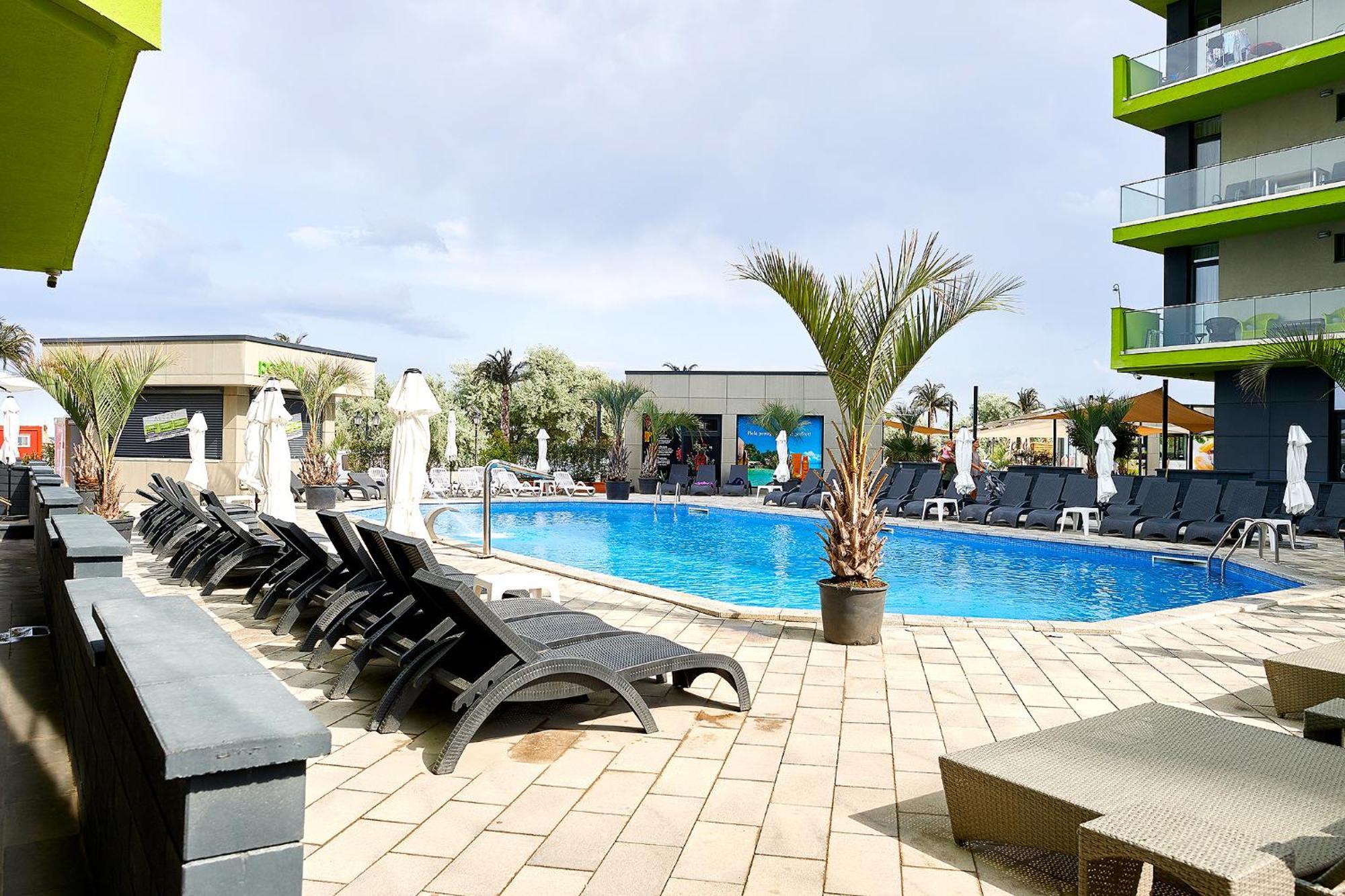 Diamond Sea View 2Br Apartment - Spa N Pools Resort Mamaia Luaran gambar